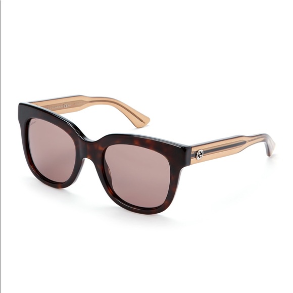 gucci thick sunglasses